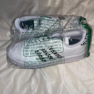 Adidas Cheetah White and Black Sneakers